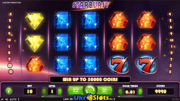 Starburst fra NetEnt - En Stjernespækket Spiloplevelse